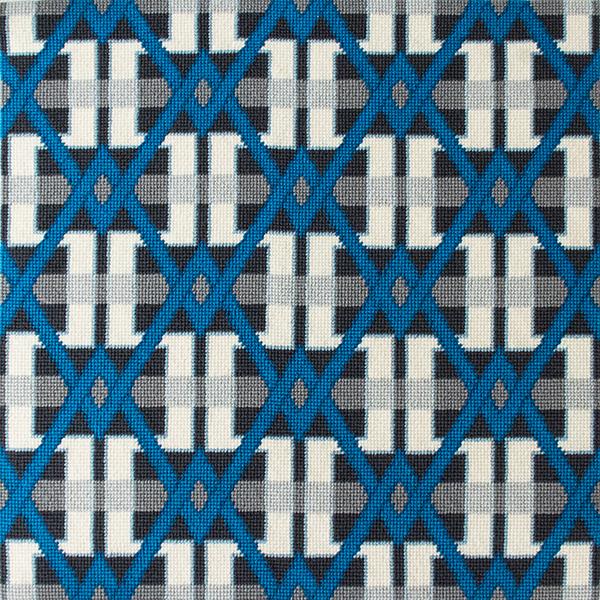 Broadway Blue Needlepoint Kit Kits Needlepoint To Go