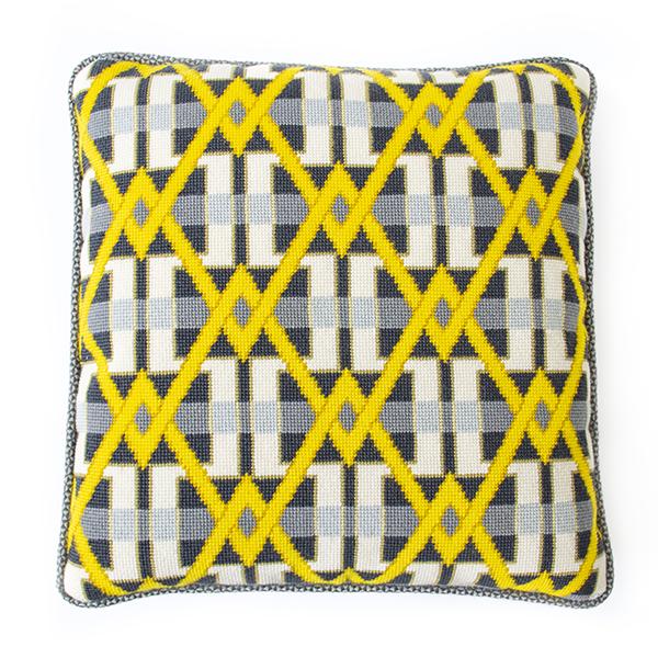 Broadway Yellow Kit Kits Needlepoint To Go