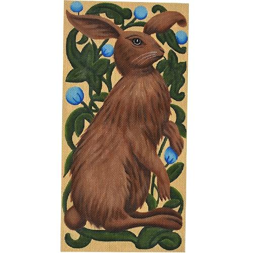 Brown Rabbit Painted Canvas Melissa Shirley Designs - 1