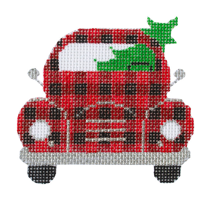 Buffalo Plaid Pick Up with Stitch Guide Painted Canvas The Princess & Me - 1