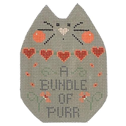 Bundle of Purr Painted Canvas Danji Designs