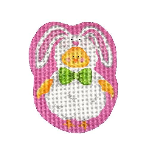 Bunny Chick Painted Canvas Pepperberry Designs - 1