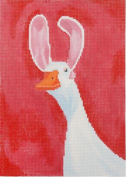 Bunny Ears Painted Canvas Scott Church Creative