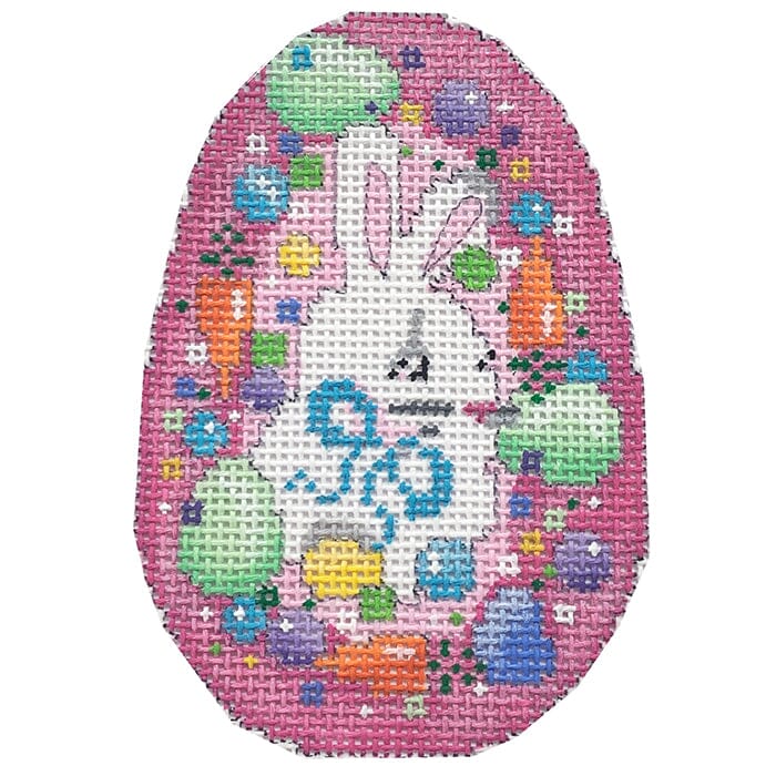 Bunny / Easter Confetti Egg Painted Canvas Associated Talents