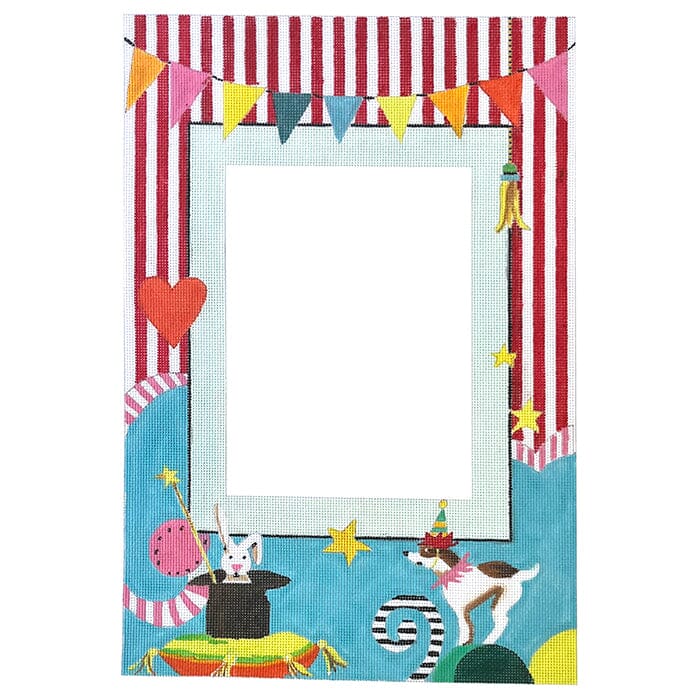 Bunny in Hat Painted Canvas Colors of Praise