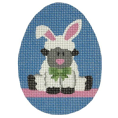 Bunny Lamb Egg Painted Canvas Pepperberry Designs - 1