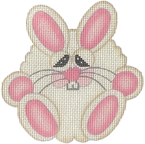 Bunny Painted Canvas Funda Scully - 1