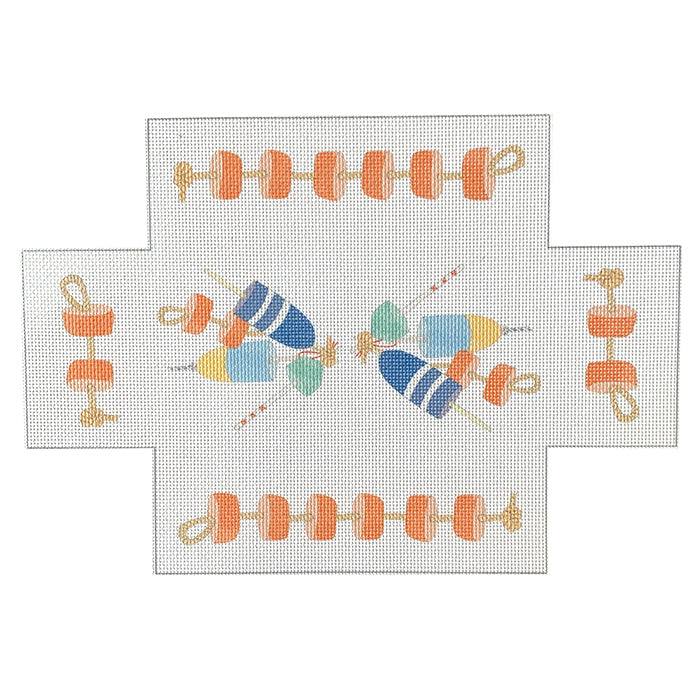 Buoys Brick Cover Painted Canvas All About Stitching/The Collection Design - 1