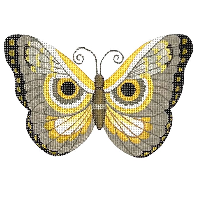 Butterfly - Owl Face Painted Canvas Painted Pony Designs