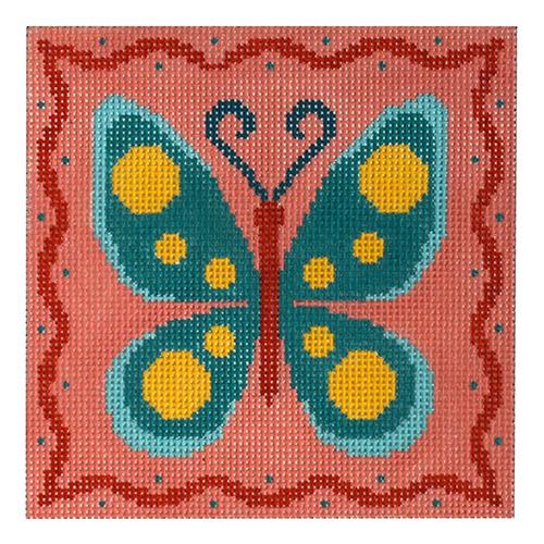Butterfly Painted Canvas Birds of a Feather - 1