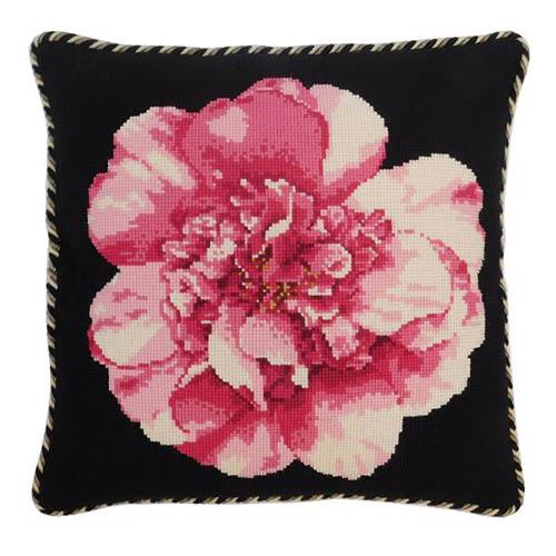 Camellia Blossom Needlepoint Kit Kits Elizabeth Bradley Design 