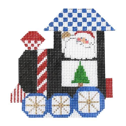 Cameron's 3rd Christmas Painted Canvas The Princess & Me