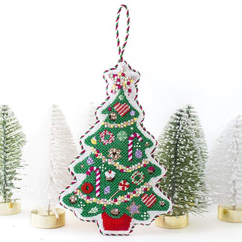 Candy Tree Needlepoint Kit & Online Class Online Classes Kirk & Bradley 