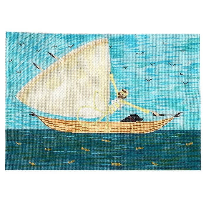 Captain of her Ship Painted Canvas The Meredith Collection