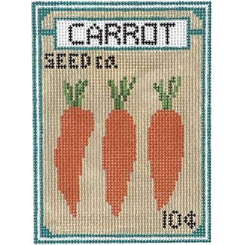 Carrot Seeds Painted Canvas Hello Tess - 1