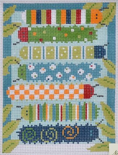 Caterpillar Tooth Fairy Roll Painted Canvas Pippin - 1