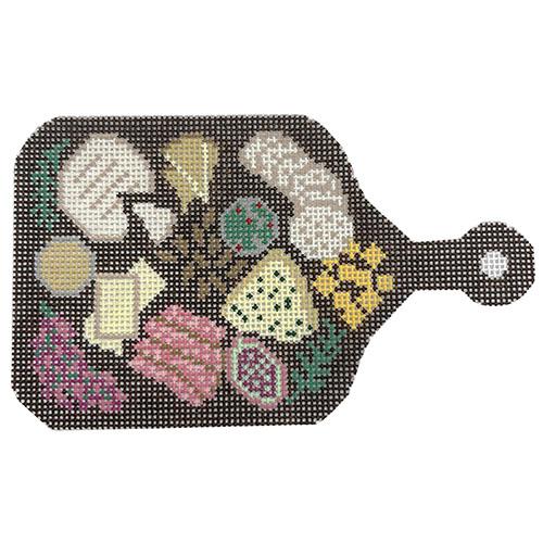 Charcuterie Board Painted Canvas Morgan Julia Designs - 1