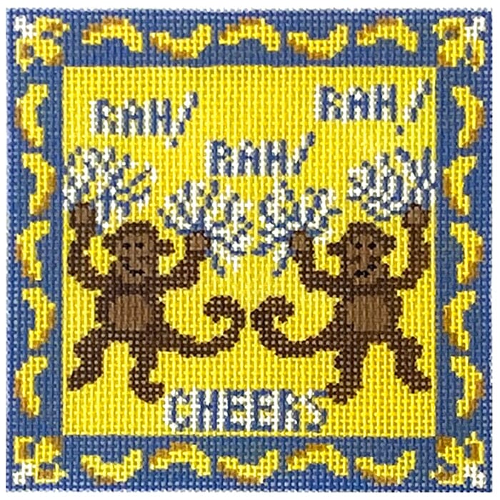 Cheers Painted Canvas Tina Griffin Designs - 1