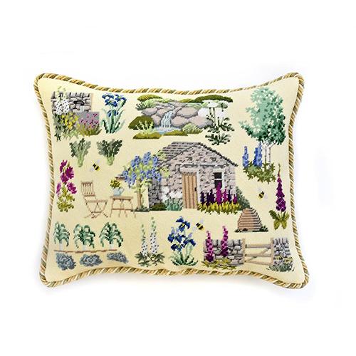 Chelsea Yorkshire Garden Needlepoint Kit Kits Elizabeth Bradley Design