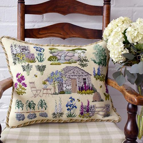 Chelsea Yorkshire Garden Needlepoint Kit Kits Elizabeth Bradley Design