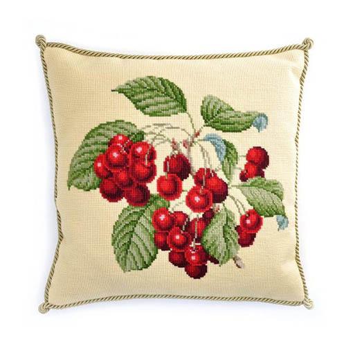 Cherries Needlepoint Kit Kits Elizabeth Bradley Design