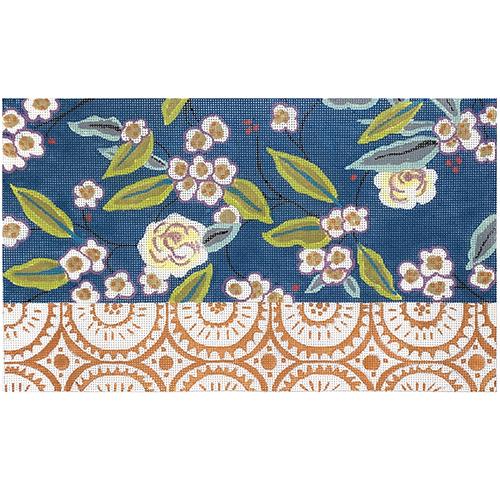 Cherry Blossom Clutch Painted Canvas Colors of Praise - 1