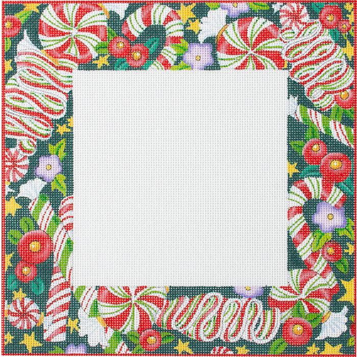 Christmas: Candy Frame Painted Canvas Painted Pony Designs