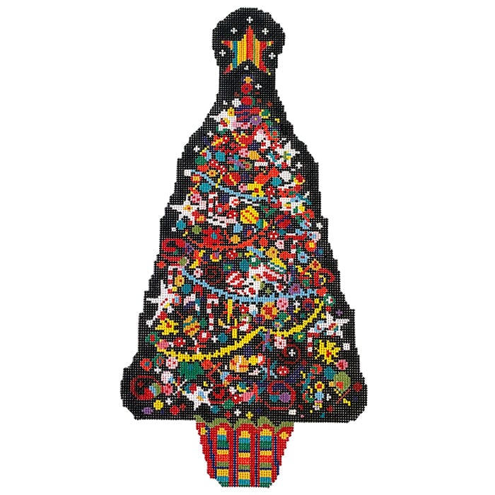 Christmas Chaos Painted Canvas Prairie Designs - 1