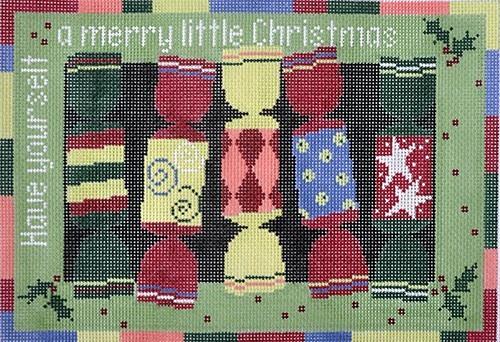 Christmas Crackers Painted Canvas Pippin - 1