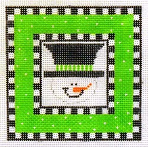 Christmas in July Snowman Painted Canvas The Princess & Me - 1