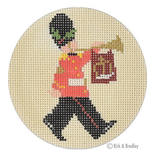 Christmas in London - Queen's Guard Painted Canvas Kirk & Bradley