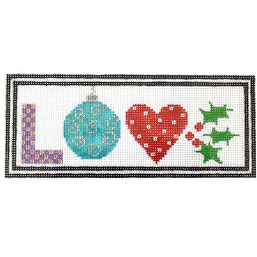 Christmas Love Painted Canvas The Princess & Me - 1