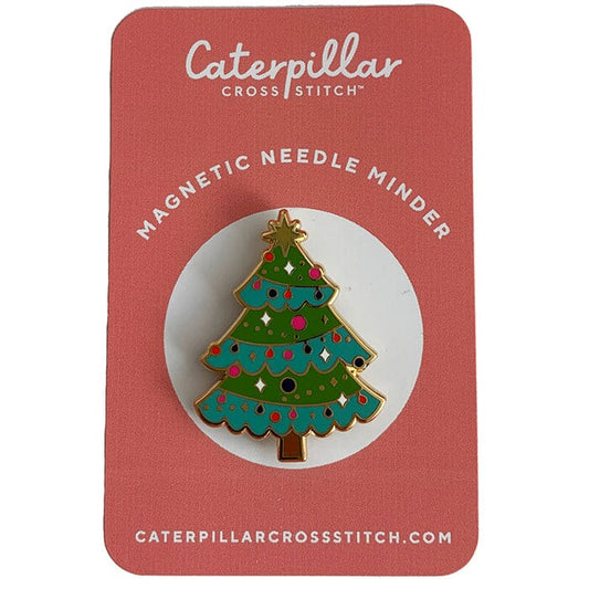 Christmas Tree Enamel Needleminder Accessories Caterpillar Cross 