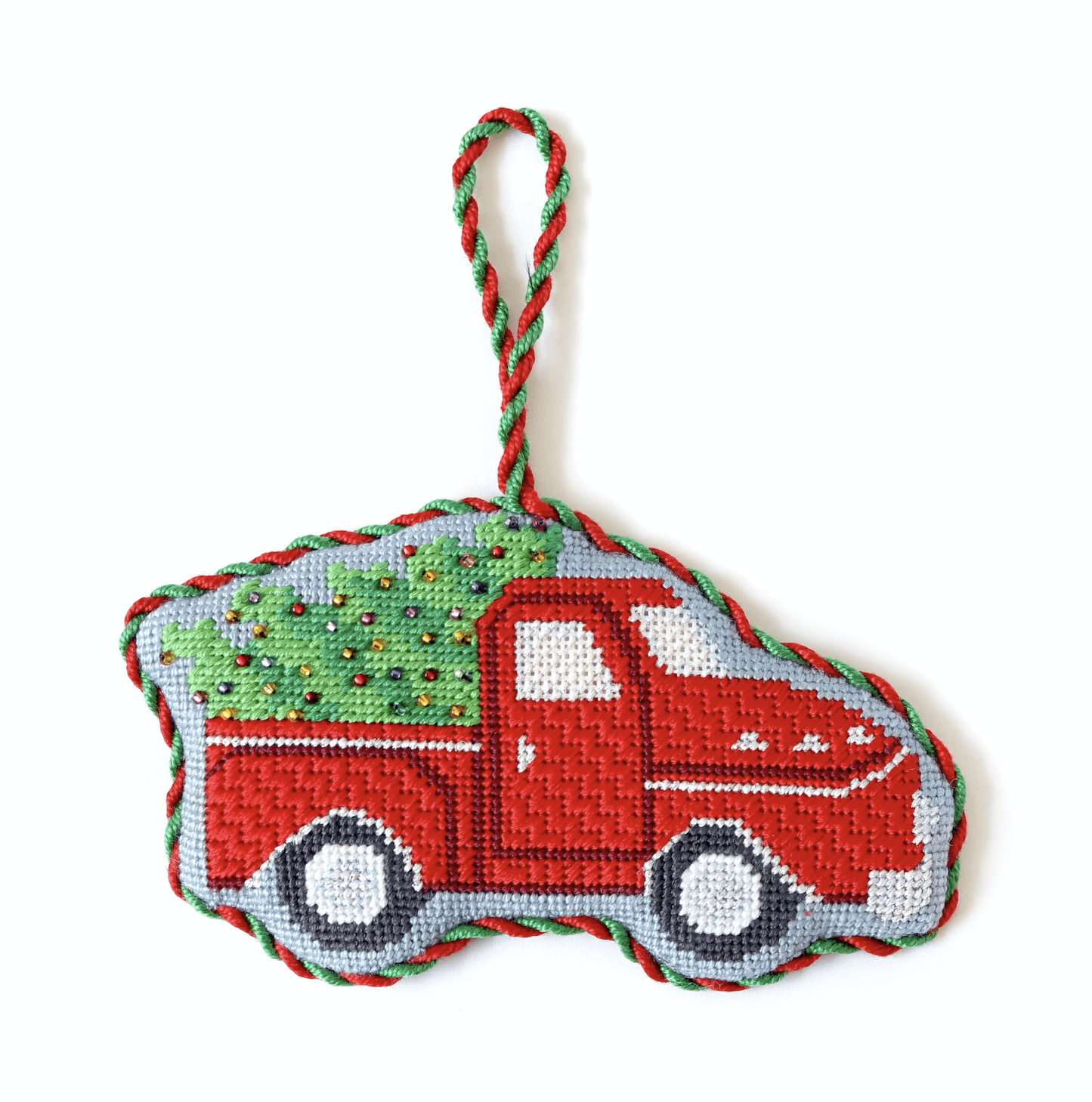 Christmas Truck Online Course Needlepoint.Com 