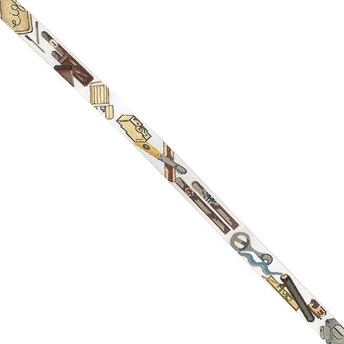 Cigars & Cigar Accessories Belt Painted Canvas The Meredith Collection - 1
