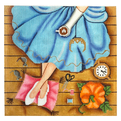 Cinderella Latte Time Painted Canvas Alice Peterson Company