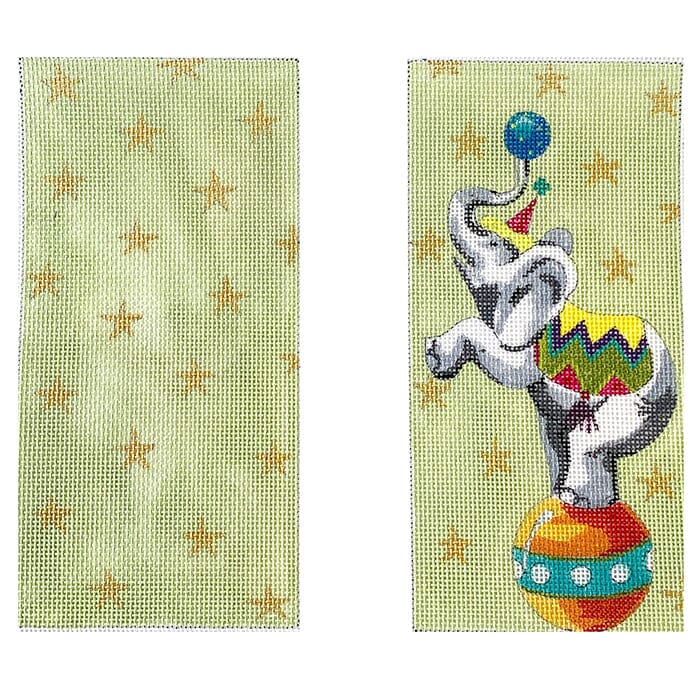 Circus Elephant Painted Canvas Colors of Praise