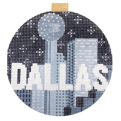City Bauble - Dallas Painted Canvas Kirk & Bradley