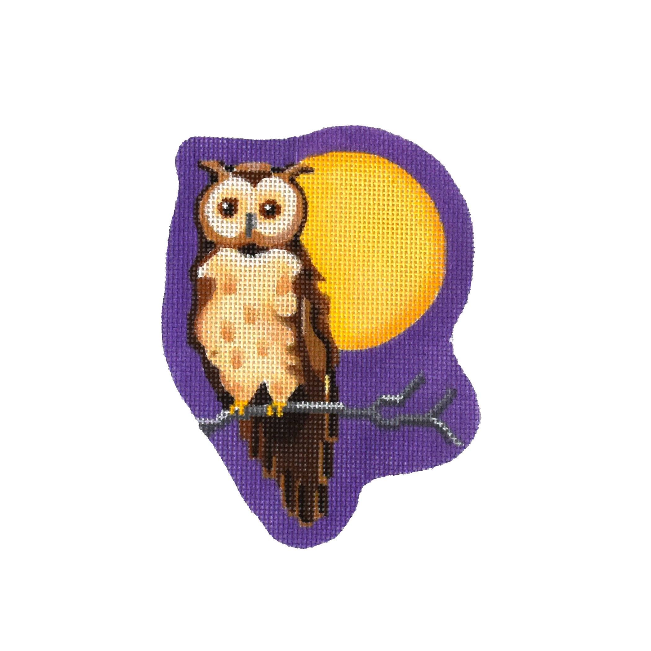 Classic Owl Painted Canvas Pepperberry Designs - 1