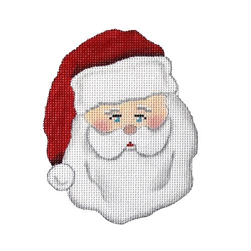 Classic Santa Painted Canvas Pepperberry Designs - 1
