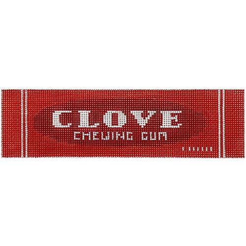 Clove Chewing Gum Painted Canvas PIP & Roo