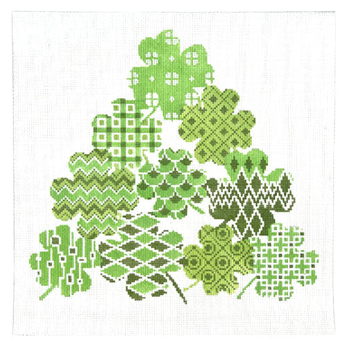 Clover Stack Painted Canvas A Stitch in Time - 1