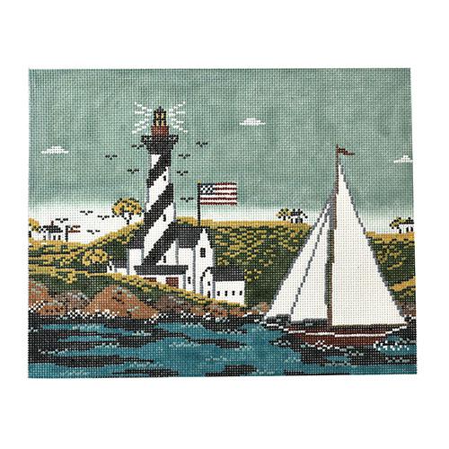 Coastal Breeze Painted Canvas Cooper Oaks Design - 1