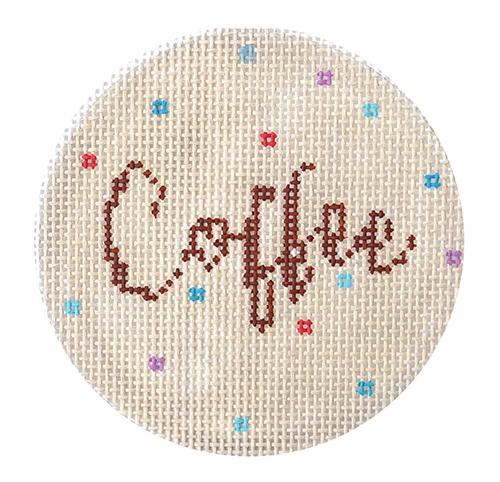 Coffee and Confetti Painted Canvas Pewter & Pine