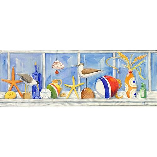 Collector's Window Painted Canvas All About Stitching/The Collection Design - 1