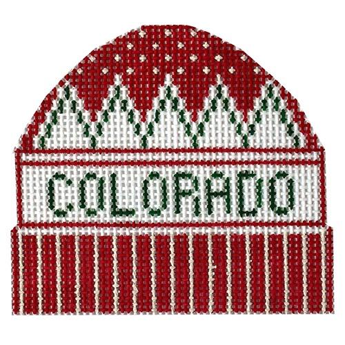 Colorado Hat Painted Canvas Doolittle Stitchery - 1