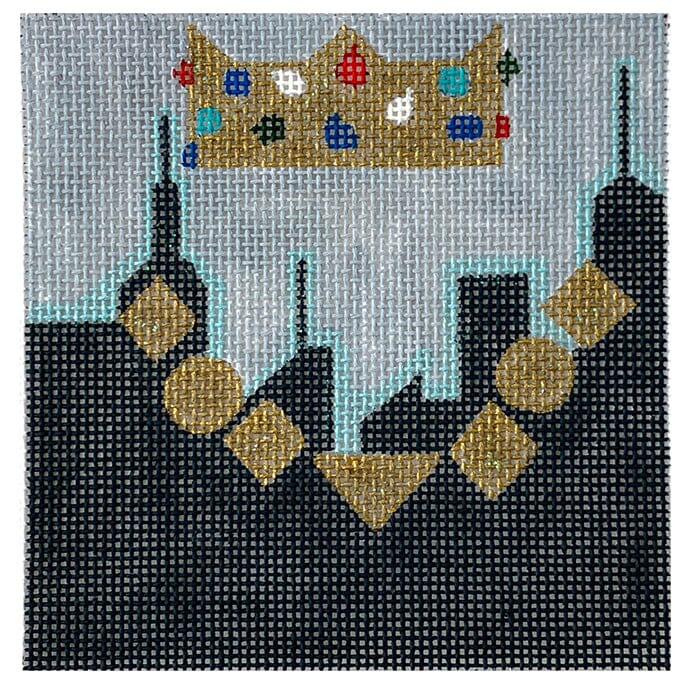 Coming to America Painted Canvas Melissa Prince Designs - 1