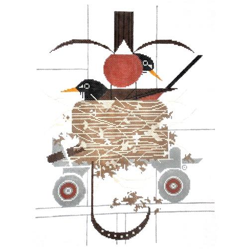 Confiskation Painted Canvas Charley Harper - 1