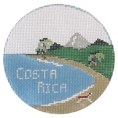 Costa Rica Painted Canvas Kathy Schenkel Designs - 1