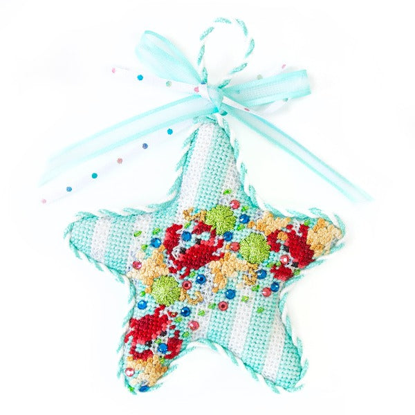 Crab Confetti Starfish Ornament Kit Kits Associated Talents - 1